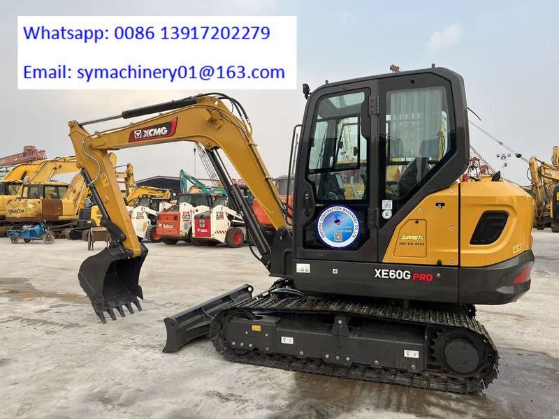 2026 XCMG XE60GPRO mini excavator, side view