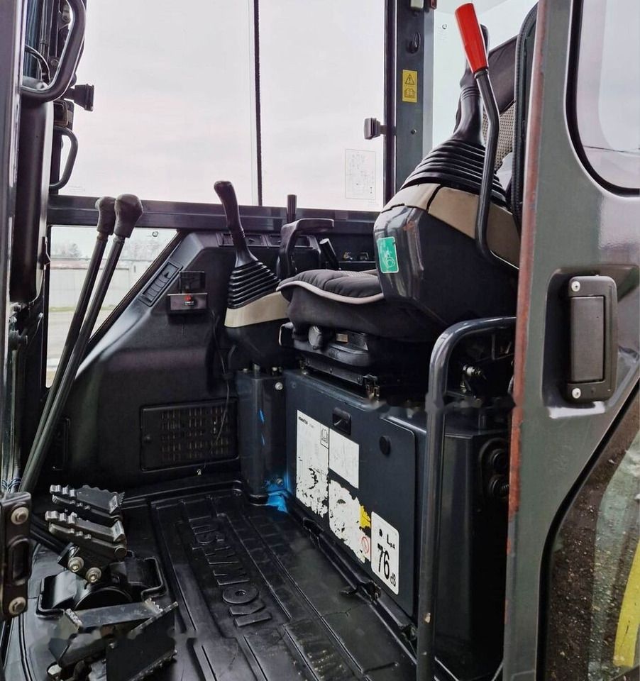 2016 Komatsu PC50MR-2 mini excavator interior view 2016 Komatsu PC50MR-2 mini excavator interior view