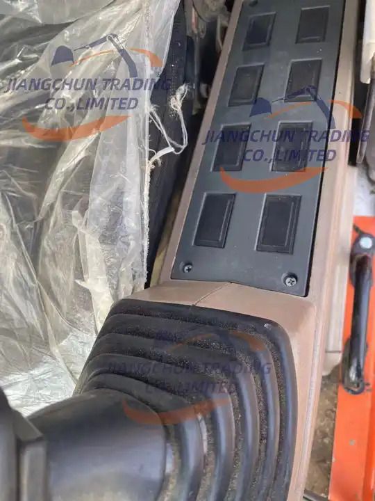 2020 Doosan DH220LC-7 crawler excavator interior control panel view