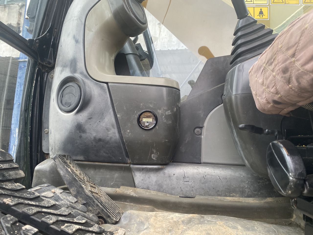 2020 Caterpillar 336D crawler excavator interior cab view
