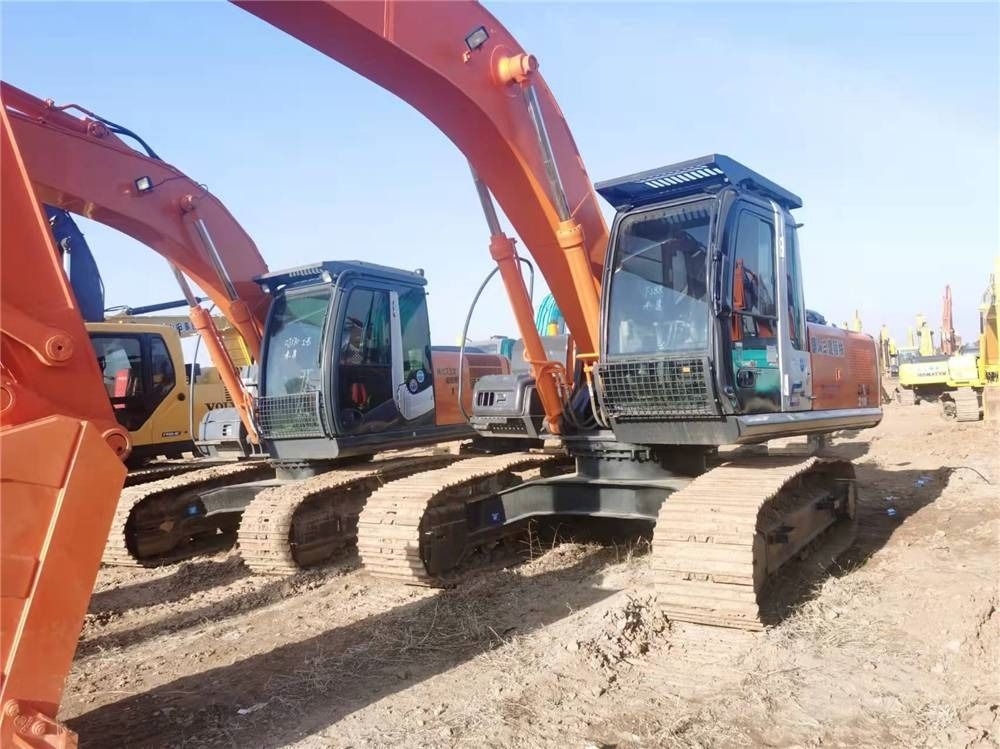 2023 Hitachi ZX210 crawler excavator, side view 2023 Hitachi ZX210 crawler excavator, side view