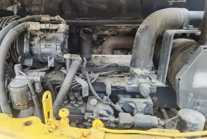2021 Komatsu PC78US crawler excavator engine compartment view 2021 Komatsu PC78US crawler excavator engine compartment view