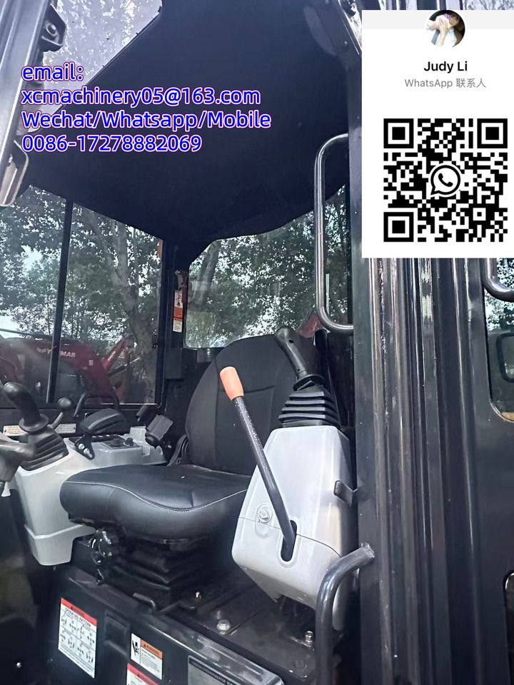 2023 Yanmar VIO35 mini excavator interior view 2023 Yanmar VIO35 mini excavator interior view