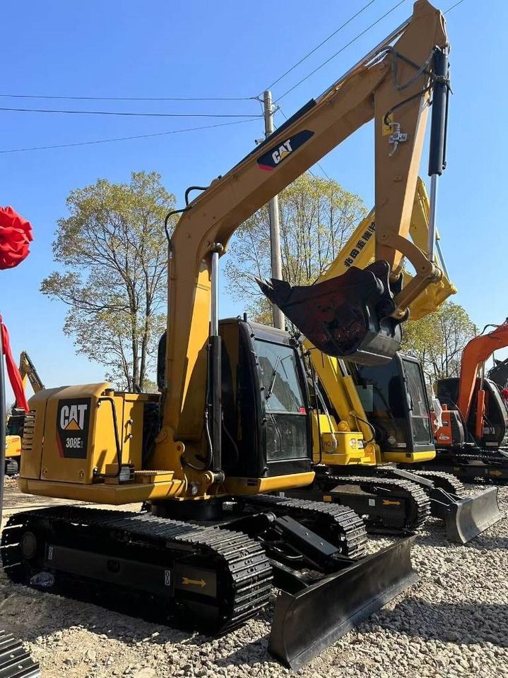 2025 Caterpillar 308E mini excavator, side profile view 2025 Caterpillar 308E mini excavator, side profile view