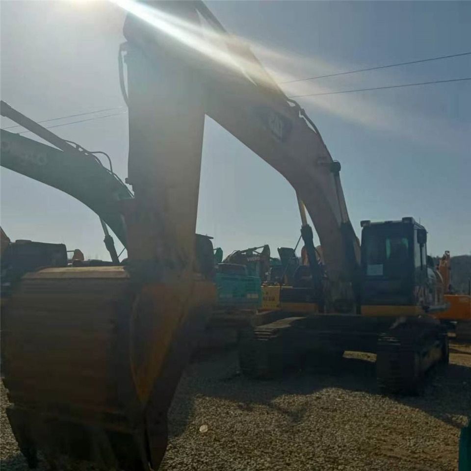 2023 Caterpillar 336D crawler excavator, front-quarter view 2023 Caterpillar 336D crawler excavator, front-quarter view