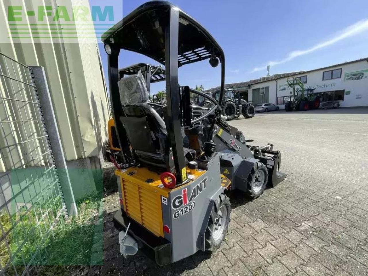 2024 Giant G1200 mini excavator, rear three-quarter view 2024 Giant G1200 mini excavator, rear three-quarter view