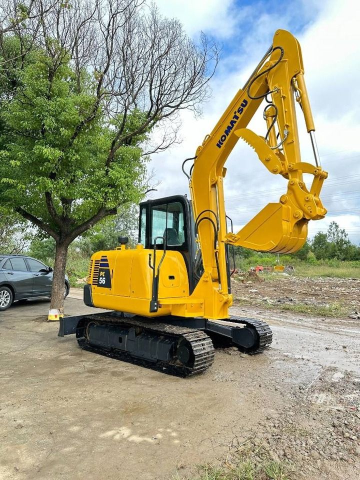 2022 Komatsu PC56-7 mini excavator, side view 2022 Komatsu PC56-7 mini excavator, side view