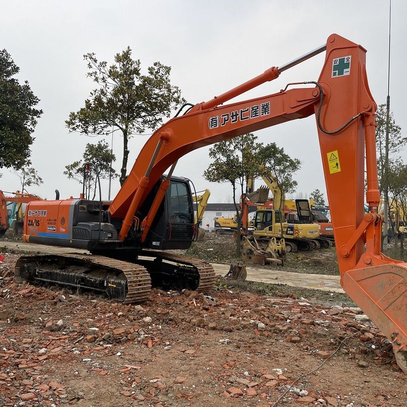 Hitachi ZX200-3G crawler excavator, side view Hitachi ZX200-3G crawler excavator, side view
