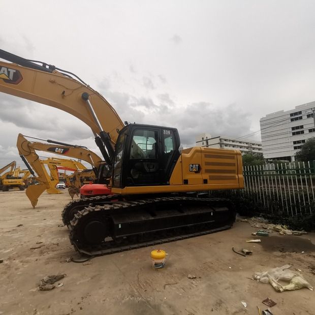 2020 Caterpillar 336 crawler excavator side view 2020 Caterpillar 336 crawler excavator side view