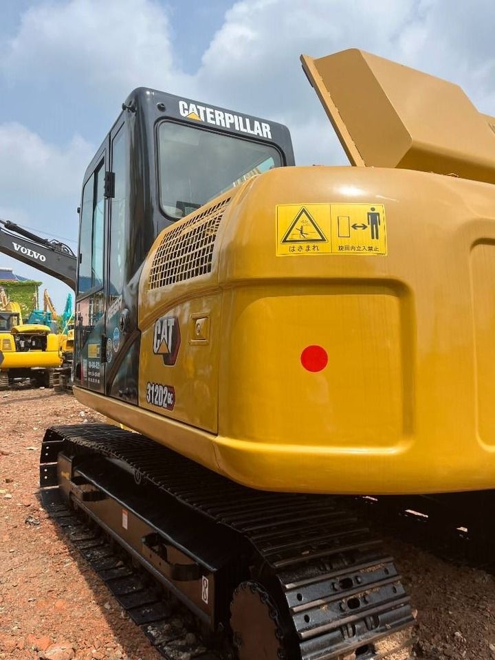 2024 Caterpillar 312D2 GC crawler excavator rear quarter view 2024 Caterpillar 312D2 GC crawler excavator rear quarter view