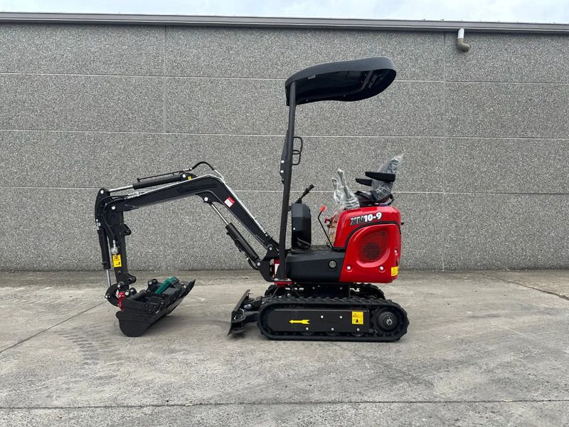 2024 Rhinoceros XN10-9 mini excavator, side view