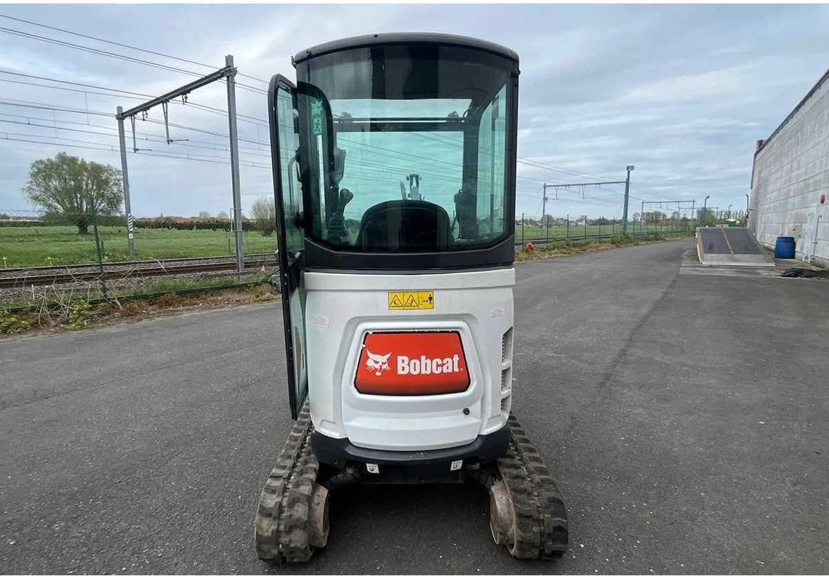 2020 Bobcat E20Z mini excavator, rear view 2020 Bobcat E20Z mini excavator, rear view