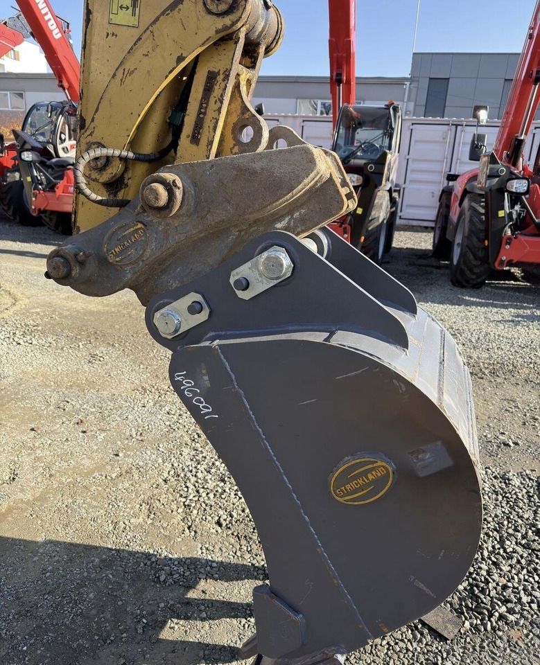 2021 Caterpillar 308C crawler excavator bucket and coupler detail 2021 Caterpillar 308C crawler excavator bucket and coupler detail