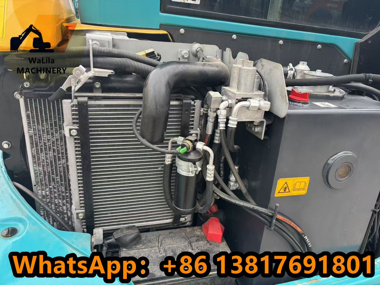 2022 Kubota KX161 mini excavator engine compartment view 2022 Kubota KX161 mini excavator engine compartment view