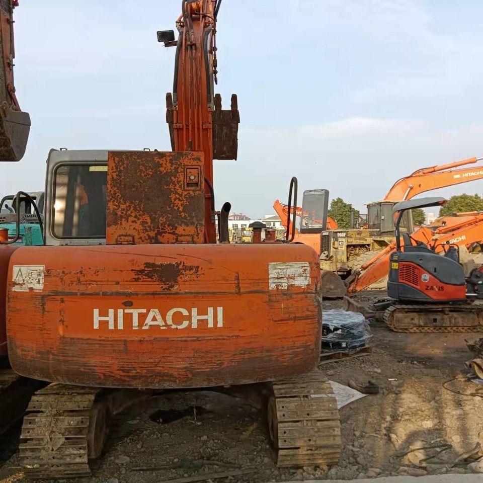 2008 Hitachi EX60-5 mini excavator, rear view