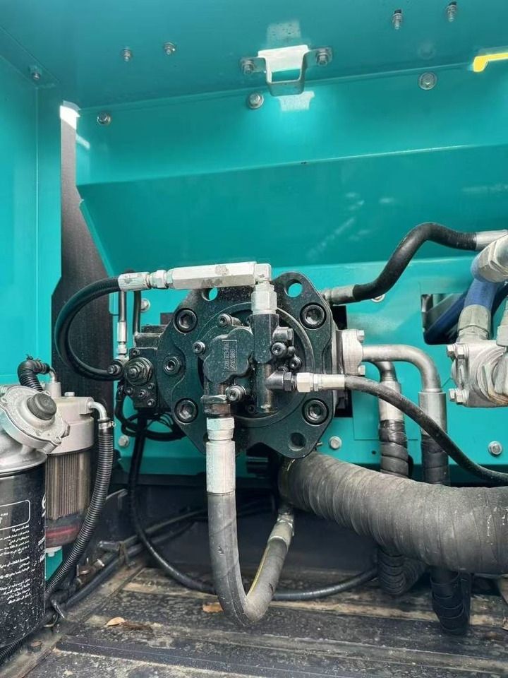 2025 Kobelco SK200 crawler excavator engine compartment detail 2025 Kobelco SK200 crawler excavator engine compartment detail