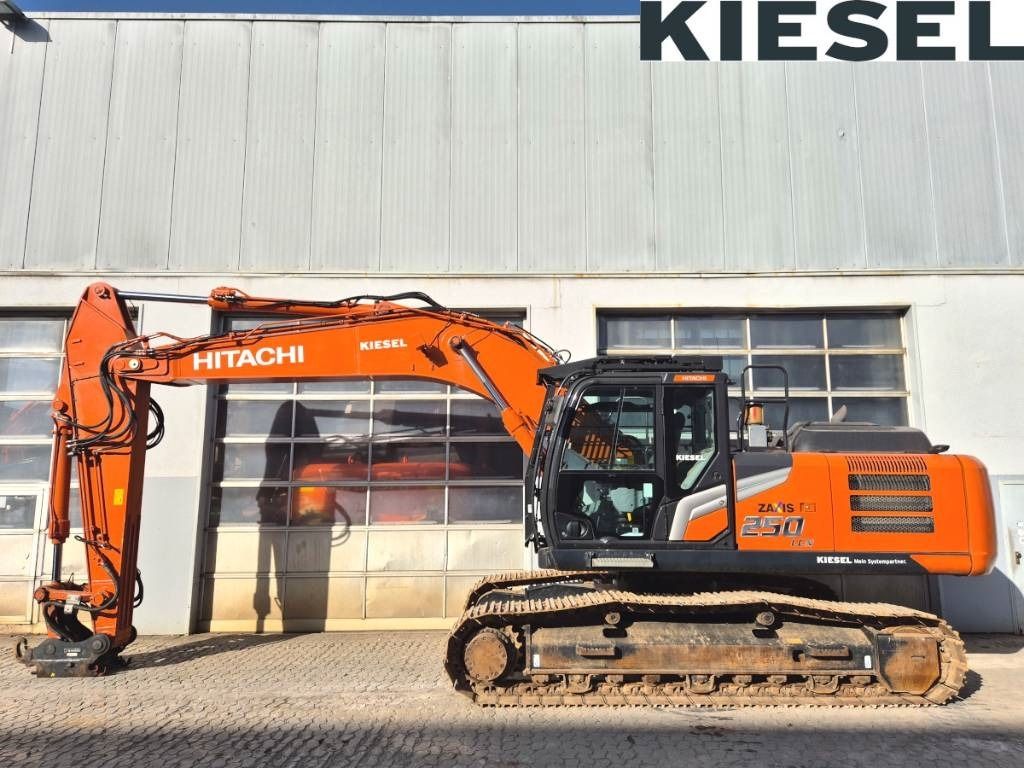2023 Hitachi ZX250 LCN-7 crawler excavator, side view
