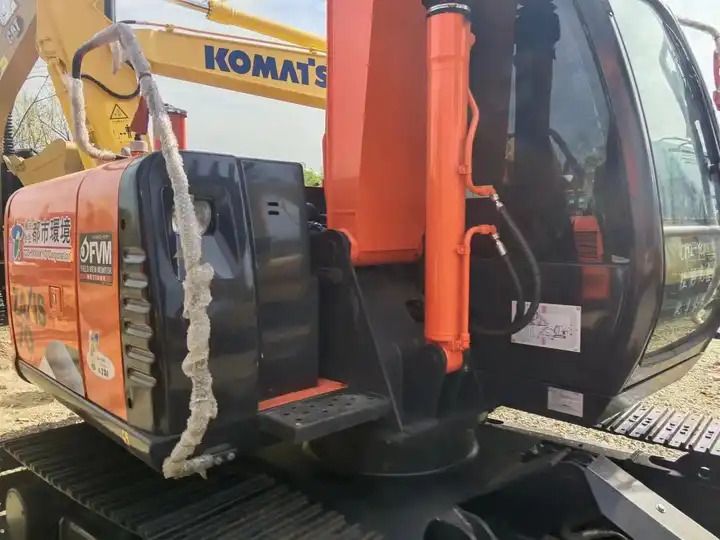 2021 Hitachi ZX70 crawler excavator side view