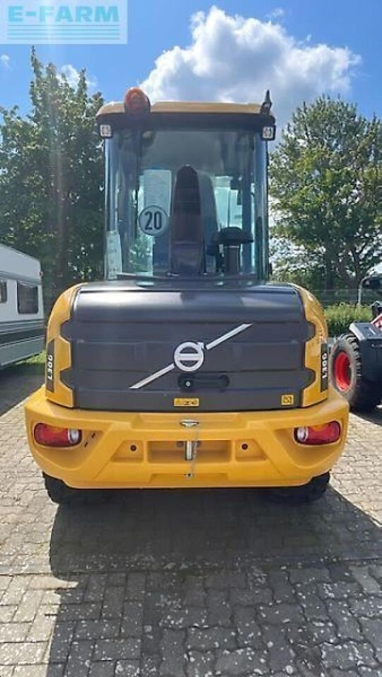 2023 Volvo L30G mini excavator rear view 2023 Volvo L30G mini excavator rear view
