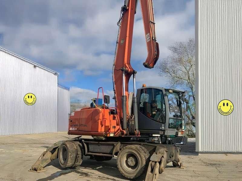 2011 Atlas 230MH material handler, side view