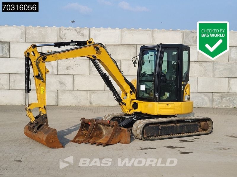 2017 Caterpillar 305E2 mini excavator side view