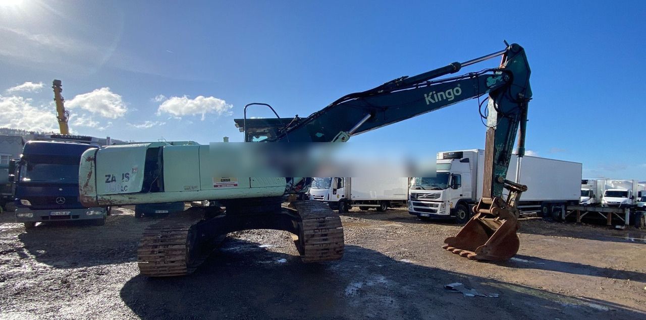 2008 Hitachi ZX350LC-3 crawler excavator side view 2008 Hitachi ZX350LC-3 crawler excavator side view