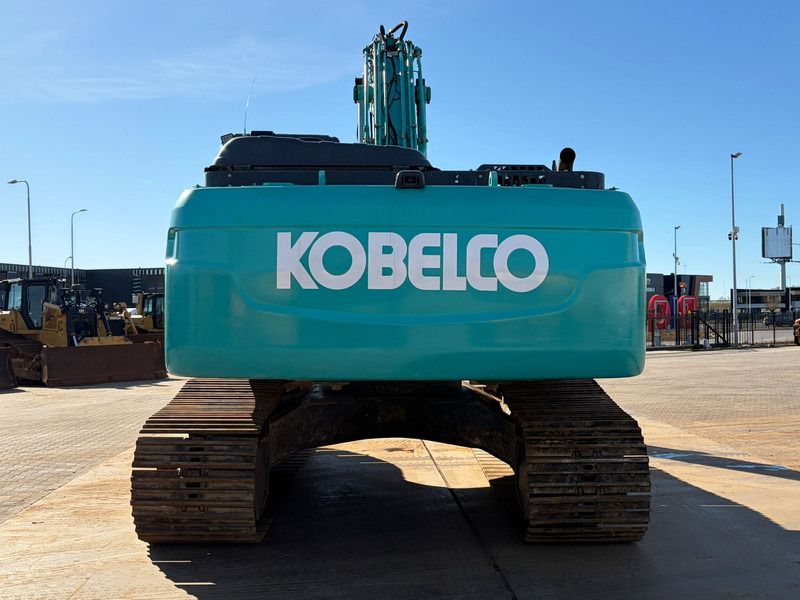 2021 Kobelco SK300LC-10E crawler excavator, rear view 2021 Kobelco SK300LC-10E crawler excavator, rear view