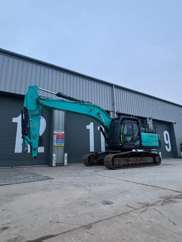 2021 Kobelco SK300LC-10E crawler excavator side view 2021 Kobelco SK300LC-10E crawler excavator side view