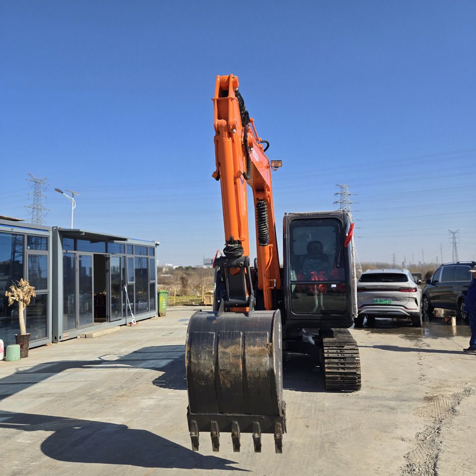 2024 Hitachi ZX70 mini excavator, front view 2024 Hitachi ZX70 mini excavator, front view
