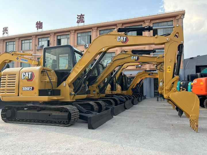 2024 Caterpillar 306E2 excavator, side profile view