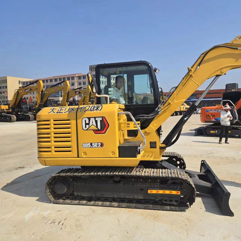 2022 Caterpillar 305.5E2 mini excavator side view