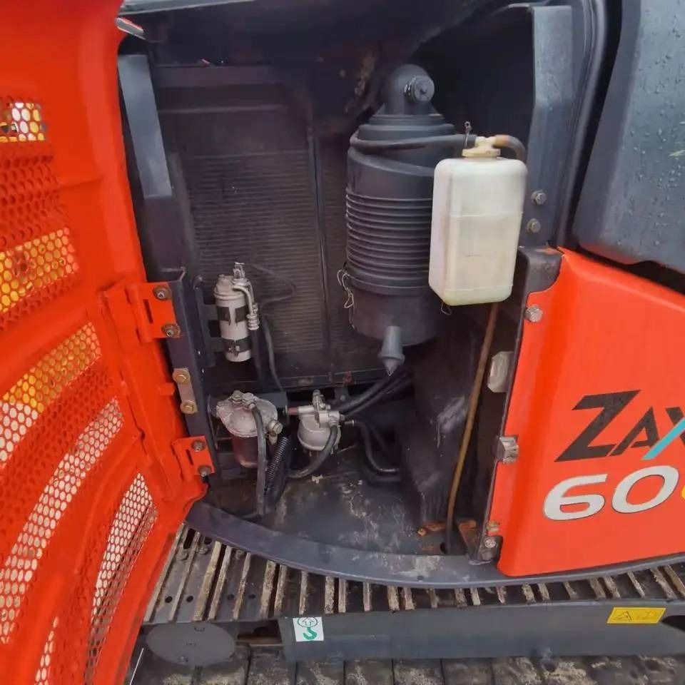 2023 Hitachi ZX60U mini excavator engine compartment view 2023 Hitachi ZX60U mini excavator engine compartment view