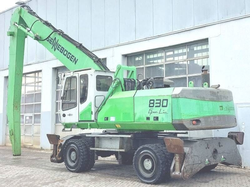 2011 Sennebogen 830 material handler, side view