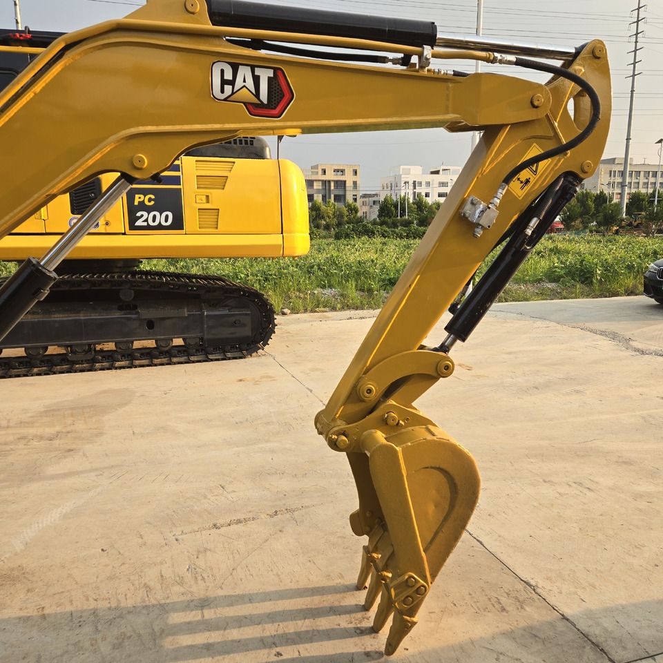 2021 Caterpillar 303.5E mini excavator boom and bucket detail 2021 Caterpillar 303.5E mini excavator boom and bucket detail