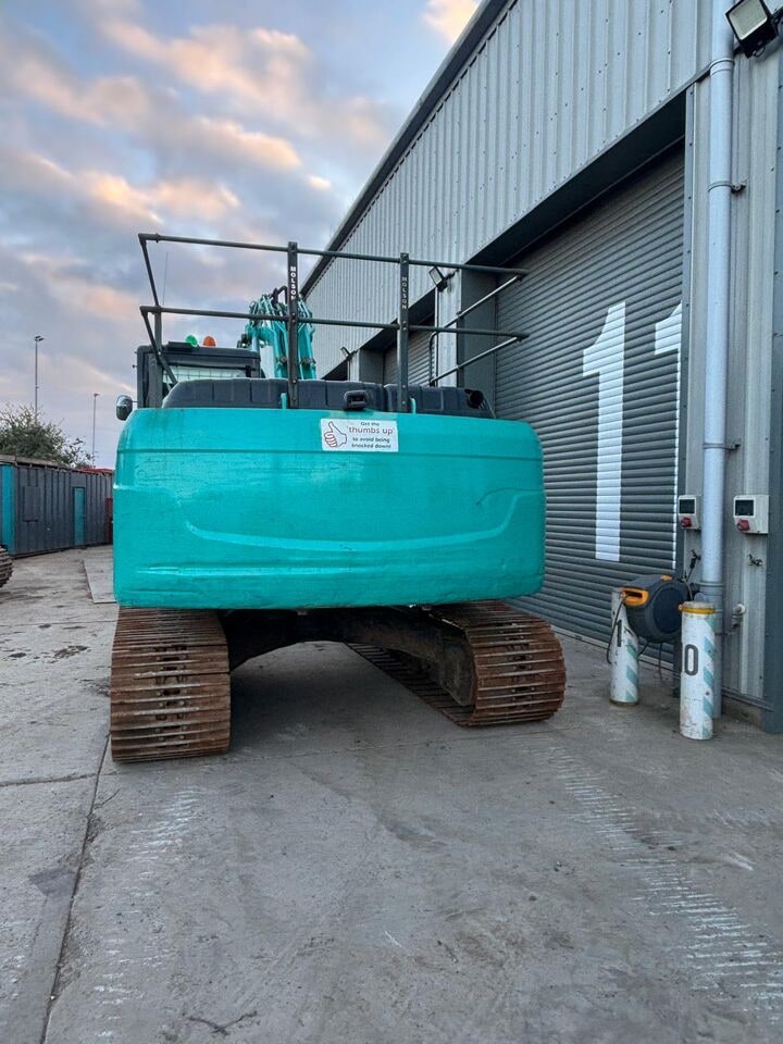 2019 Kobelco SK210LC-10 crawler excavator, rear view 2019 Kobelco SK210LC-10 crawler excavator, rear view