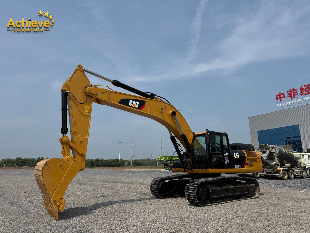 2024 Caterpillar 336D2 crawler excavator, side profile view 2024 Caterpillar 336D2 crawler excavator, side profile view