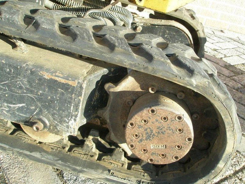 2019 Caterpillar 300.9 mini excavator track drive detail 2019 Caterpillar 300.9 mini excavator track drive detail