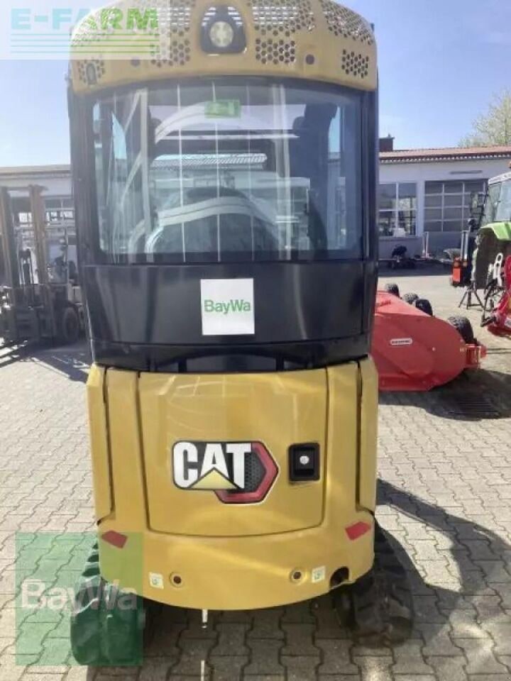 2023 Caterpillar 301.6 mini excavator rear view
