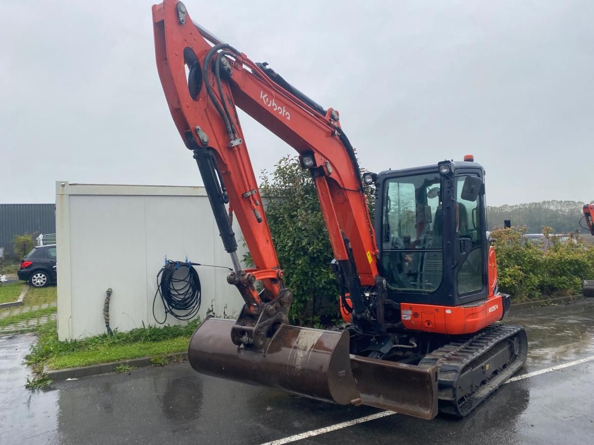 2018 Kubota KX057-4 mini excavator, side view 2018 Kubota KX057-4 mini excavator, side view