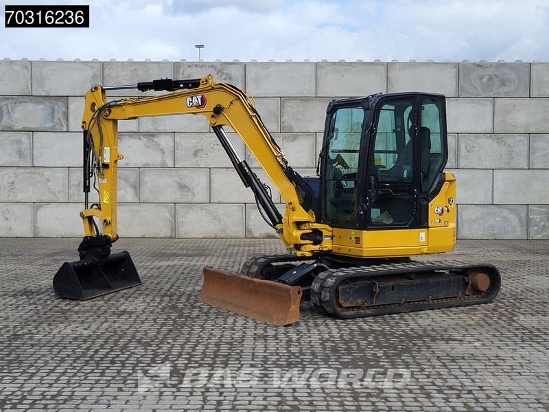 2022 Caterpillar 305C mini excavator, side view