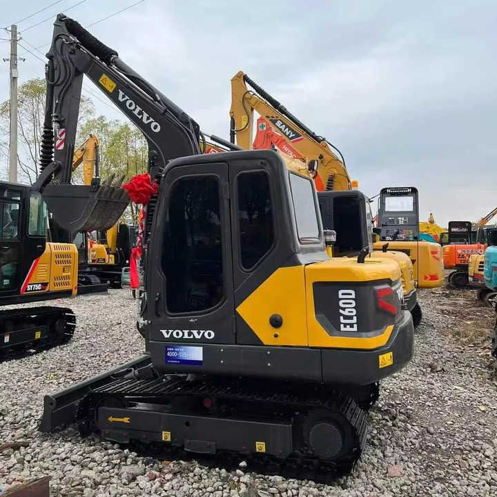 2023 Volvo EC60D crawler excavator, side profile view