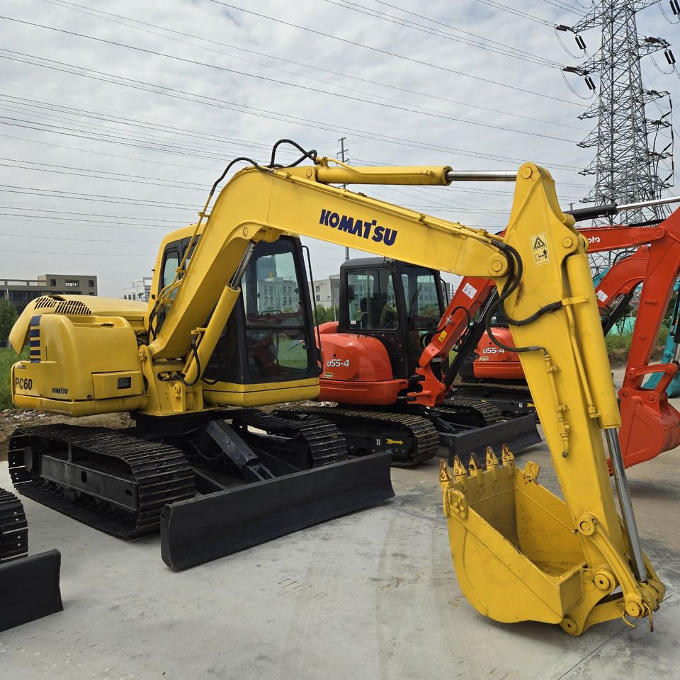 2020 Komatsu PC60 mini excavator, side view 2020 Komatsu PC60 mini excavator, side view