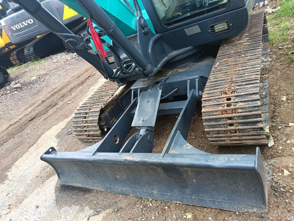 2023 Sunward SWE80 crawler excavator, rear view with dozer blade 2023 Sunward SWE80 crawler excavator, rear view with dozer blade
