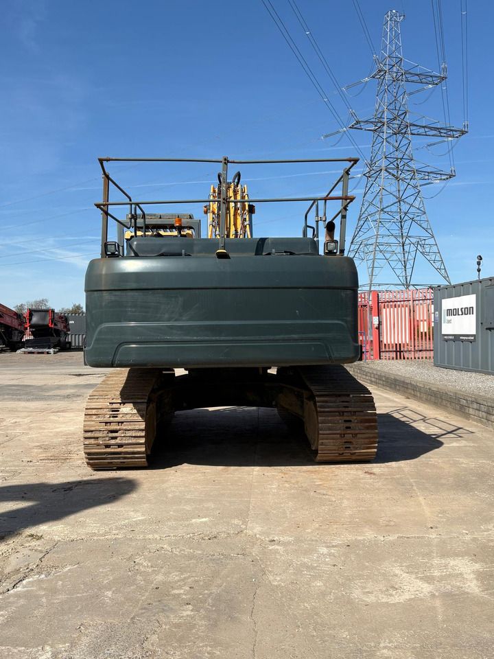 2019 Hyundai HX380 crawler excavator, rear view