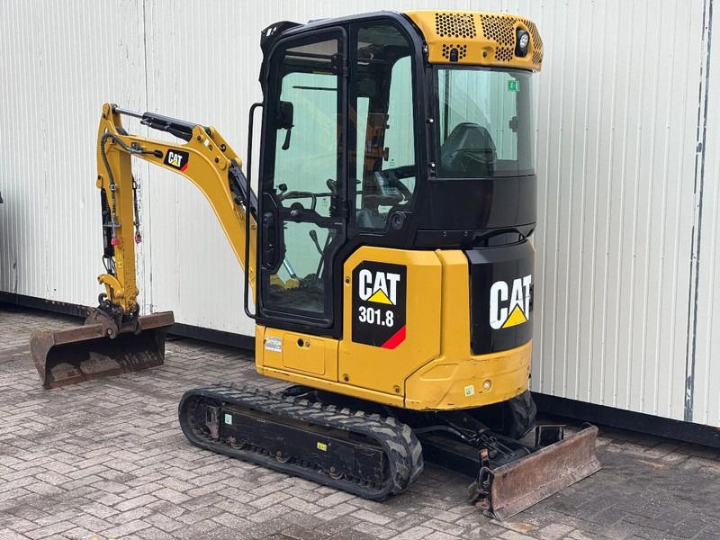 2019 Caterpillar 301.8 NEXTGEN mini excavator, front-side view 2019 Caterpillar 301.8 NEXTGEN mini excavator, front-side view