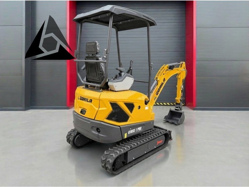 2026 Gorila G-18SE I PRO mini excavator rear view 2026 Gorila G-18SE I PRO mini excavator rear view