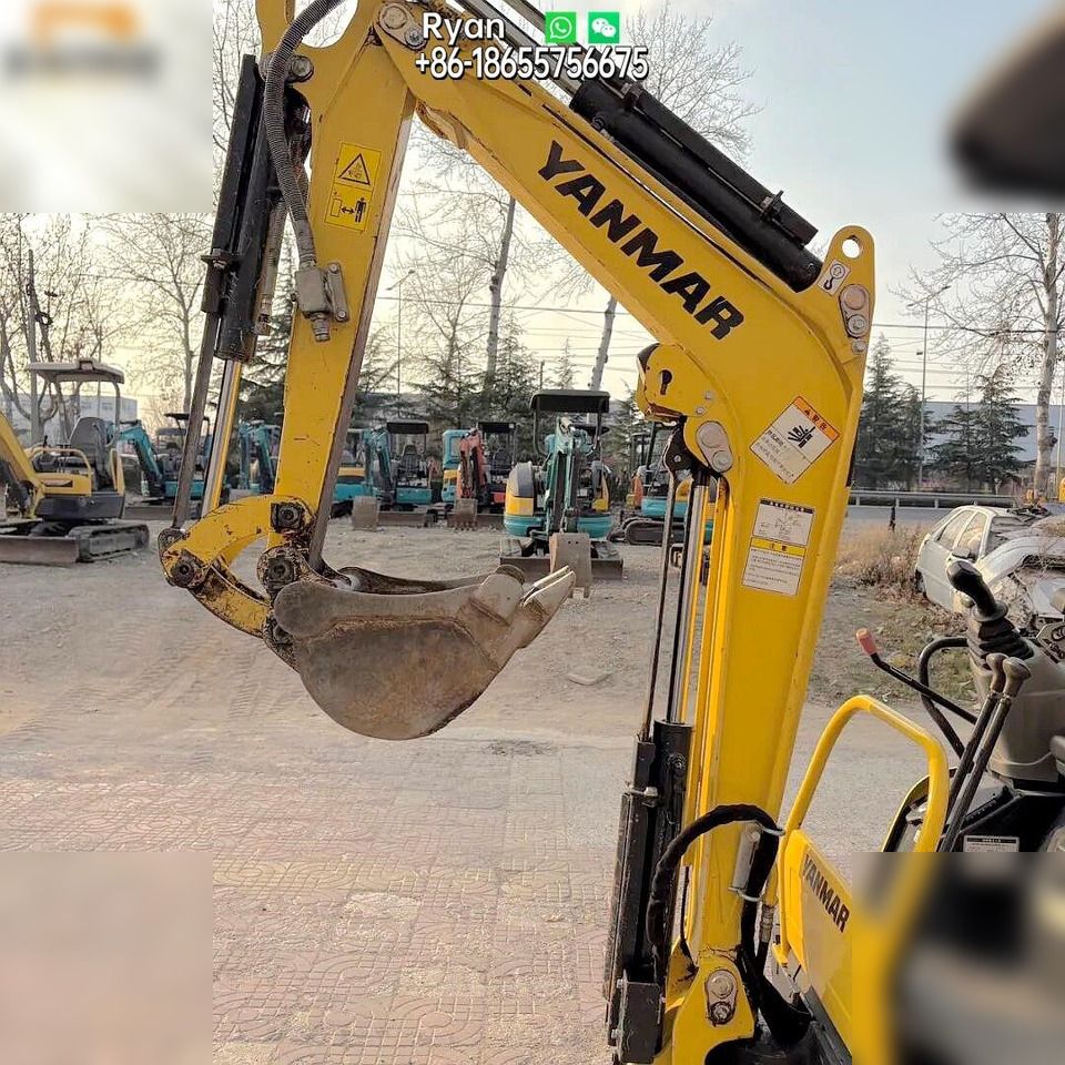 2021 Yanmar VIO 17 mini excavator boom and bucket view 2021 Yanmar VIO 17 mini excavator boom and bucket view
