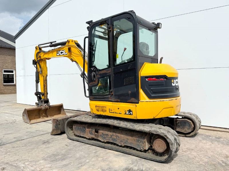 2018 JCB 48Z-1 mini excavator, rear three-quarter view 2018 JCB 48Z-1 mini excavator, rear three-quarter view
