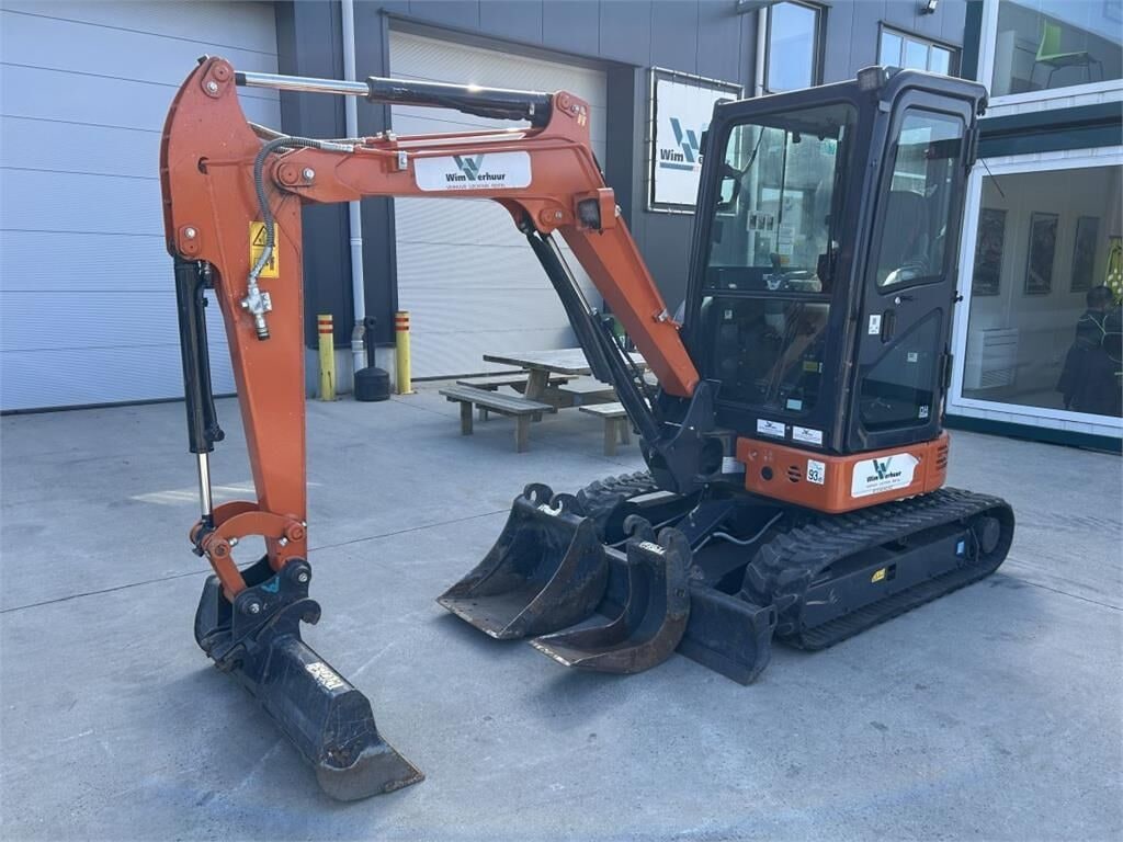 2024 Hitachi ZX26U-6 mini excavator, side view 2024 Hitachi ZX26U-6 mini excavator, side view