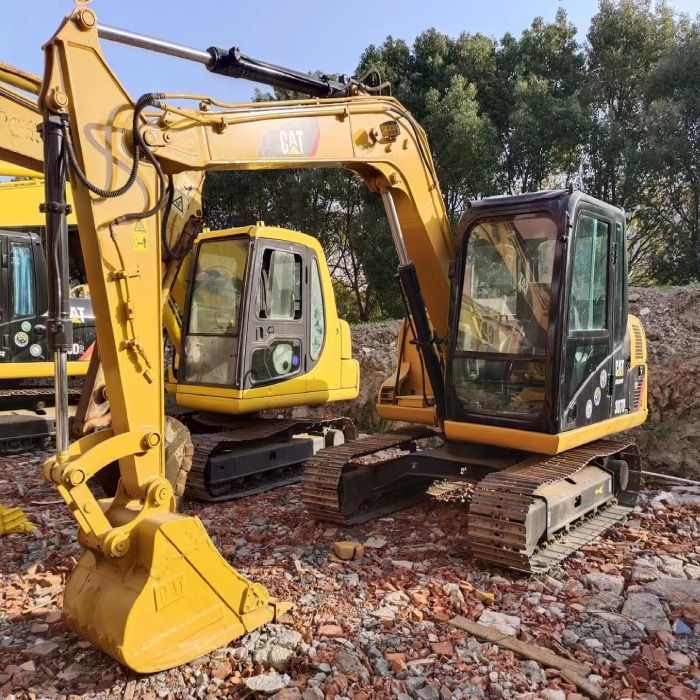 2018 Caterpillar 307D crawler excavator, front three-quarter view 2018 Caterpillar 307D crawler excavator, front three-quarter view